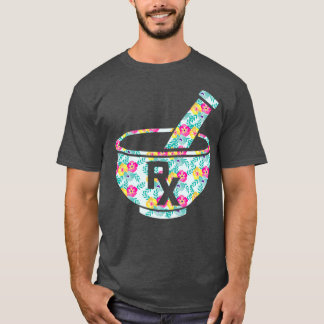 Pastel and Mortal Pharmacist Gift Pharmacist Techn T-Shirt
