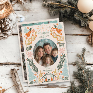 Pastel Angel Christmas Card 2