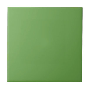 Pastel Apple Green Solid Color Tile