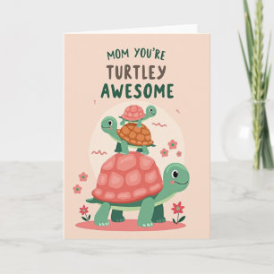 Pastel Aquatic Family Card