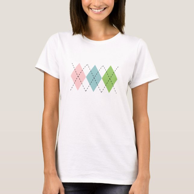 Pastel Argyle T-Shirt (Front)