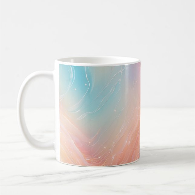 Pastel Aurora Gradient Mug (Left)
