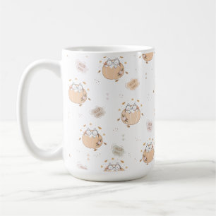 Pastel Autumn Cute Cats Coffee Mug