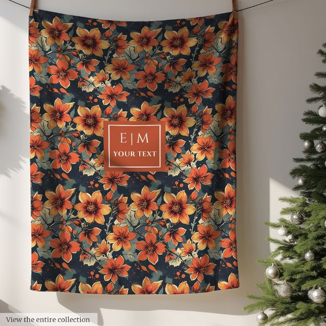 Pastel autumn muted colours terracotta blanket (Pastel autumn muted colors terracotta blanket)