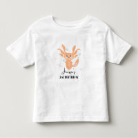 Pastel Axolotl Ocean Creature Birthday Name