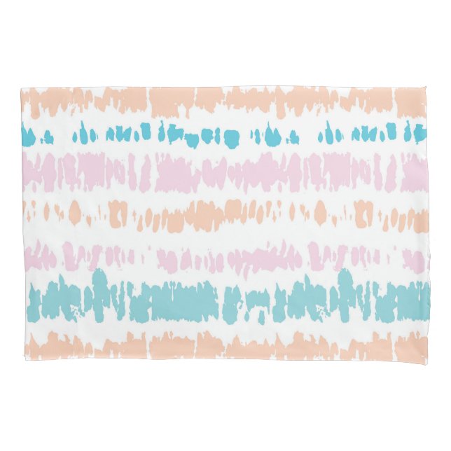 Pastel Batik Pattern Pillowcase (Front-Left)