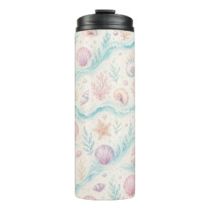 Pastel Beach Aesthetic Tumbler