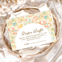 Pastel Beach Animals Diapper Raffle