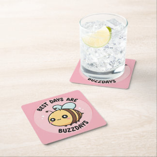 Pastel Bee Coasters – Scandinavian Nursery Decor