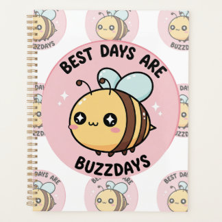 Pastel Bee Journal – Minimal Aesthetic Notebook Planner