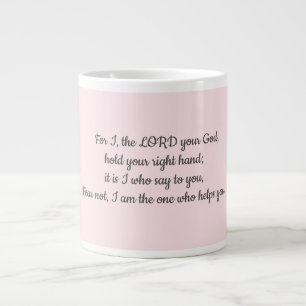 pastel bible verse gifts large coffee mug