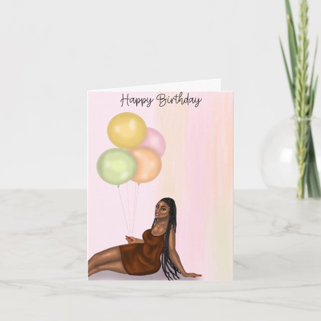 Pastel Birthday Card (Front)