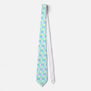 Pastel Blocks Tie