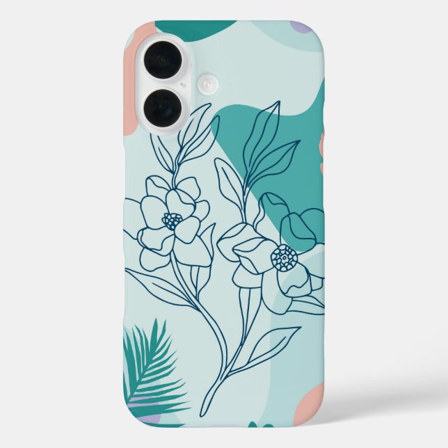 Pastel Bloom Case-Mate iPhone Case (Back)