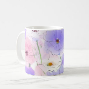 Pastel Bloom Flow Coffee Mug