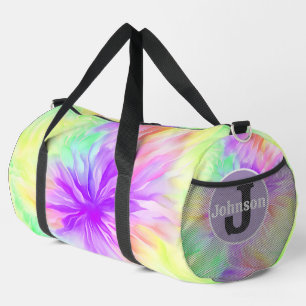 Pastel Blossom Tie Dye Getaway Bag