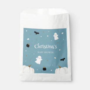 Pastel Blue Halloween Baby Shower Favour Bag
