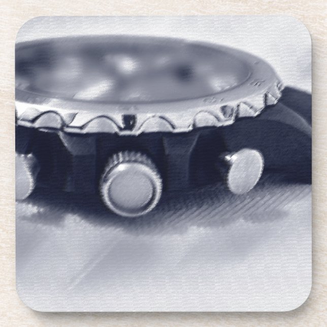 pastel blue hour coaster (Front)