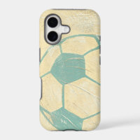 Pastel Blue Soccer Ball by Chariklia Zarris