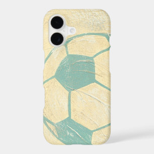 Pastel Blue Soccer Ball by Chariklia Zarris