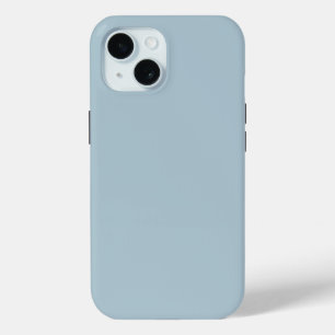 Pastel Blue Solid Colour iPhone 15 Case