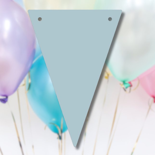 Pastel Blue Solid Colour | Classic | Elegant Bunting (Creator Uploaded)