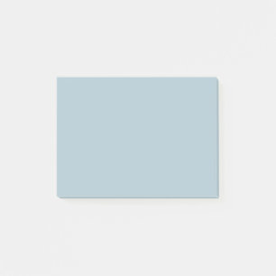 Pastel Blue Solid Colour   Classic   Elegant Post-it Notes