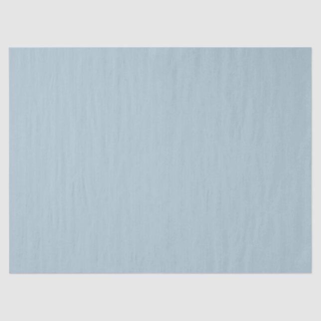 Pastel Blue Solid Colour Tissue Paper (Front)