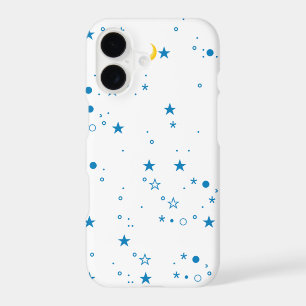 Pastel Blue Stars Pack iPhone Case