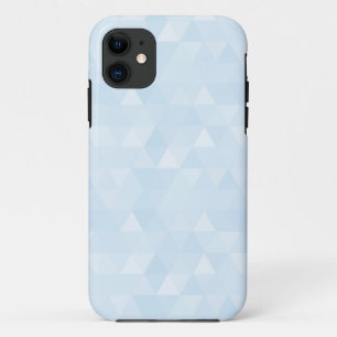 Pastel Blue Triangle Mosaic iPhone 5/5S Case
