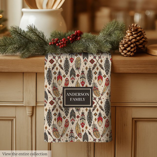 Pastel Boho Towel Classic Ethnic Kitchen Style (Pastel Boho Towel Classic Ethnic Kitchen Style)