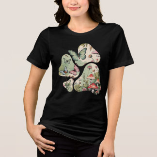 Pastel Botanical Cottagecore Aesthetic Tee