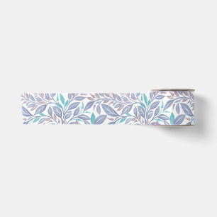 Pastel Botanical Harmony Satin Ribbon