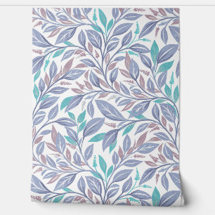 Pastel Botanical Harmony Wallpaper