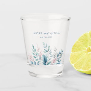 Pastel Botanical Wedding-Money/shot Dance- Shot Glass