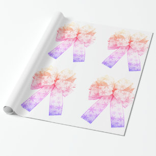Pastel Bows Wrapping Paper