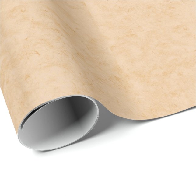 Pastel Brown Marble Wrapping Paper (Roll Corner)