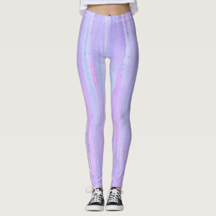 Pastel Brush Strokes Leggings