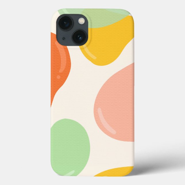 Pastel Bubbles Case-Mate iPhone Case (Back)