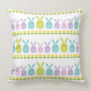 Pastel Bunnies Cushion