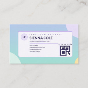 Pastel Business Card