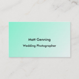 Pastel business cards add a picture or logo