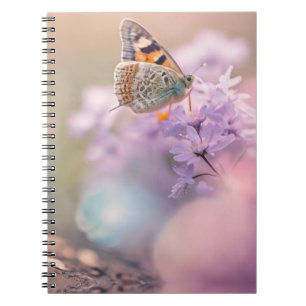 Pastel Butterfly Garden Notebook