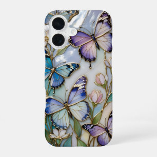 Pastel Butterfly iPhone Case Elegant Aesthetic