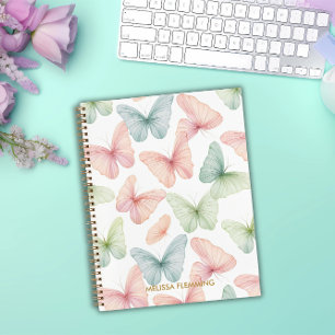 Pastel Butterfly Note Book