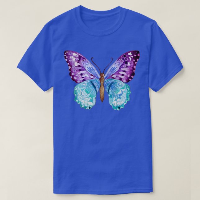Pastel Butterfly  T-Shirt (Design Front)