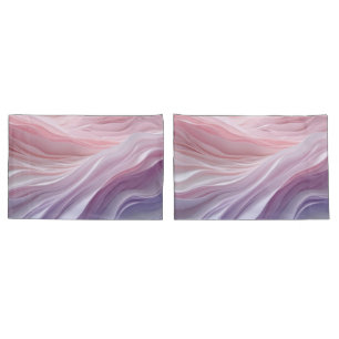 Pastel Calming Wave Pattern Pillowcase