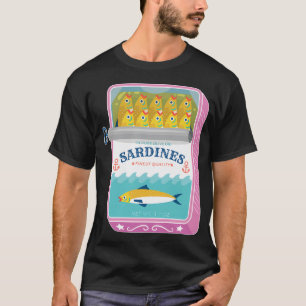 Pastel Can of Sardines T-Shirt