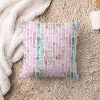 Pastel Candy Abstract Cushion