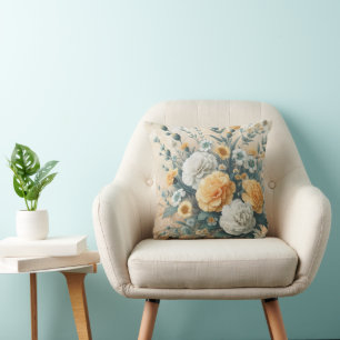Pastel Carnations Cushion